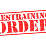 restraining order stamped