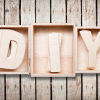 Sign that reads DIY