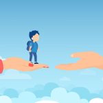 Divorce, legal separation, child custody concept